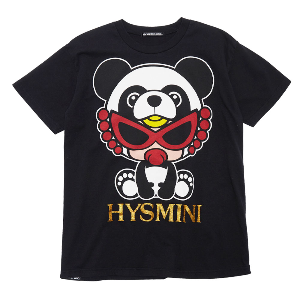 Hysteric Mini Direct WebHystericmini PANDA MINI BIG Tシャツ(140cm マゼンタ