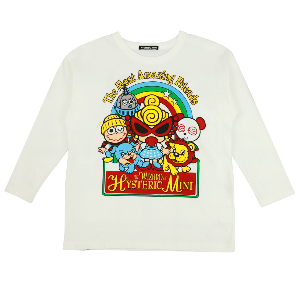 Hysteric Mini Direct Web Hystericmini OVER THE RAINBOW 長袖Tシャツ