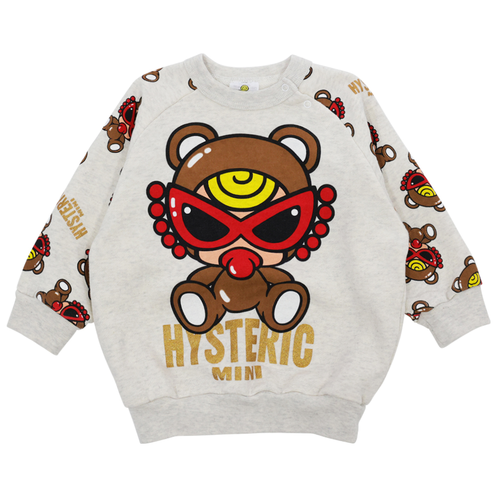 Hysteric Mini Direct Web MY FIRST HYSTERIC TEDDY MINI ラグラン 裏 ...