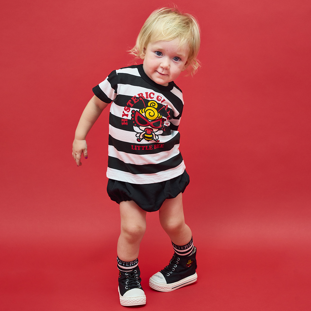 Hysteric Mini Direct Web MY FIRST HYSTERIC LITTLE BEE ボーダー 