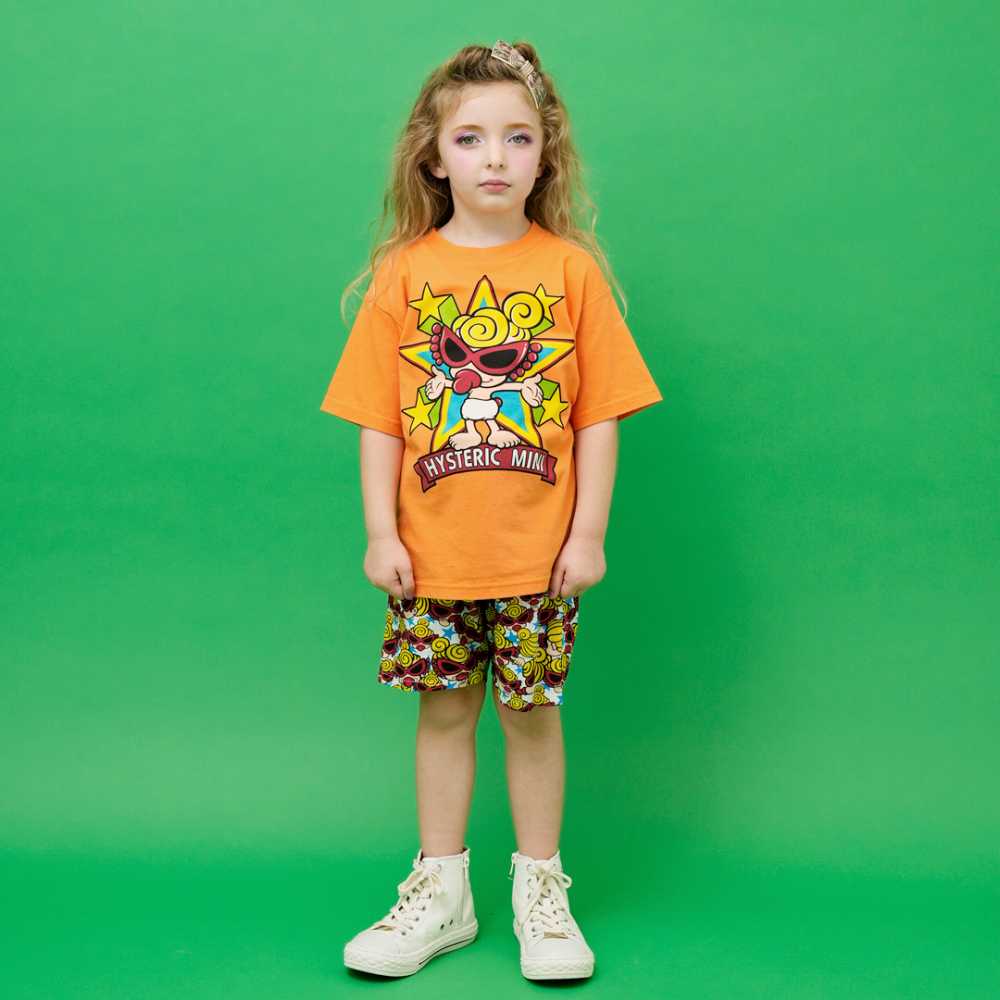 Hysteric Mini Direct  Hystericmini STAR WITH SASSY FACE ステテコセット