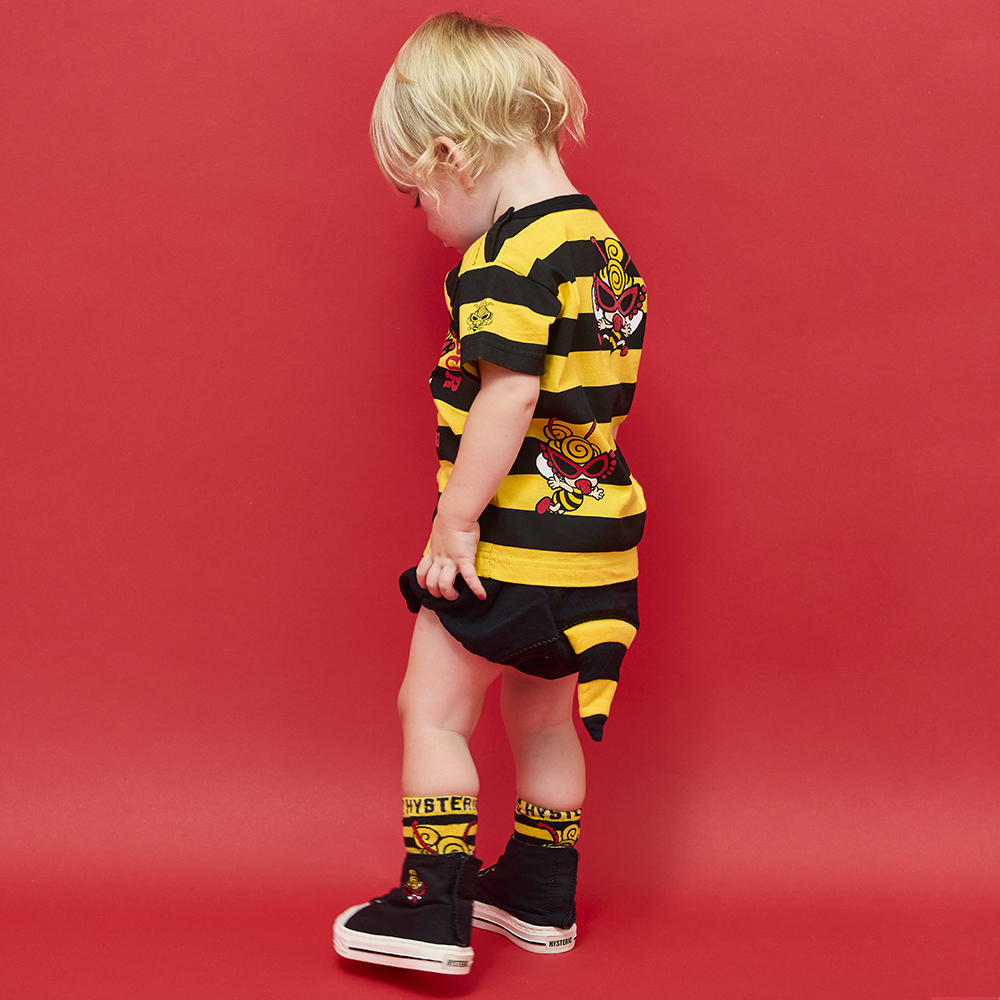 Hysteric Mini Direct Web MY FIRST HYSTERIC LITTLE BEE ボーダー 