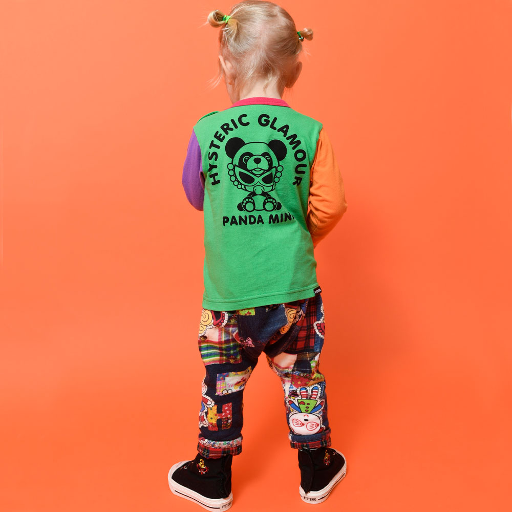 Hysteric Mini Direct Web MY FIRST HYSTERIC PANDA MINI 長袖Tシャツ 