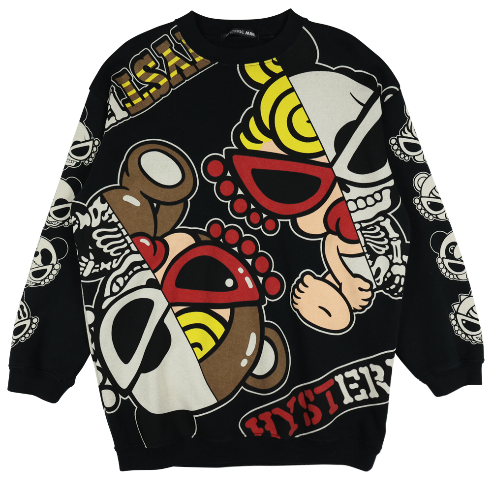 Hysteric Mini Direct Web Hystericmini ALL STAR SKULL MINI 裏毛 