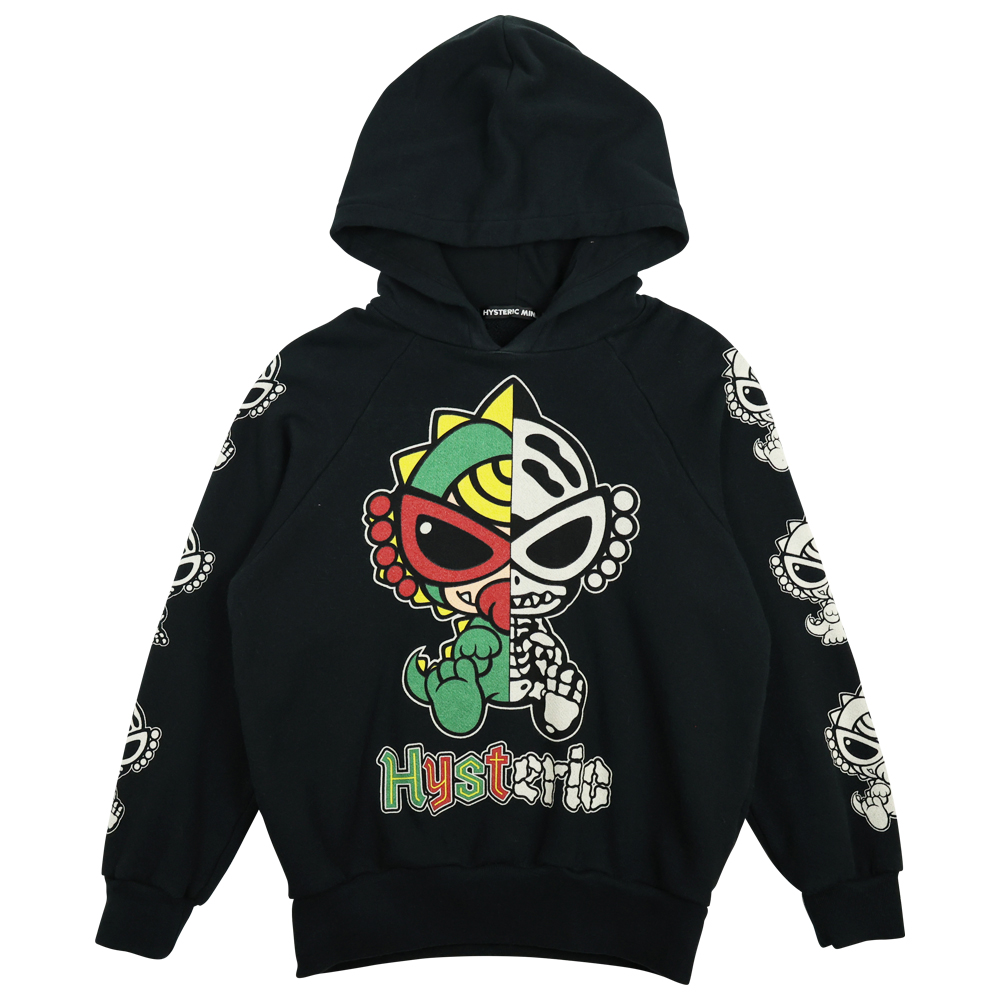 Hysteric Mini Direct  Hystericmini SKULL MINI MULTI パーカー(130cm PANDA