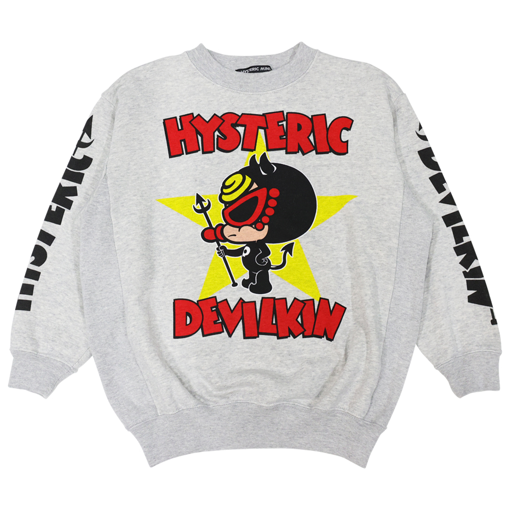 Hysteric Mini Direct Web HystericMini STAR WITH DEVILKIN 裏毛