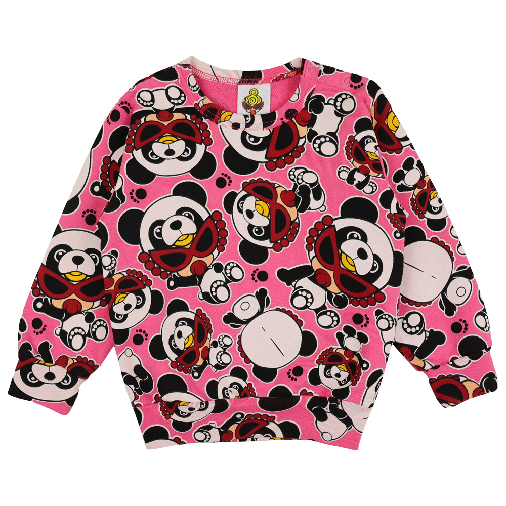 Hysteric Mini Direct Web MY FIRST HYSTERIC PANDA MINI総柄 裏毛