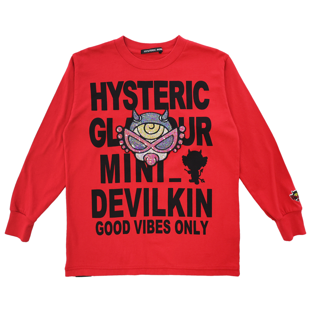 Hysteric Mini Direct Web HystericMini DEVILKIN スパンコール長袖T