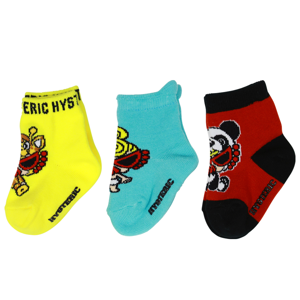 Hysteric Mini Direct Web MY FIRST HYSTERIC BABY 3Pソックス