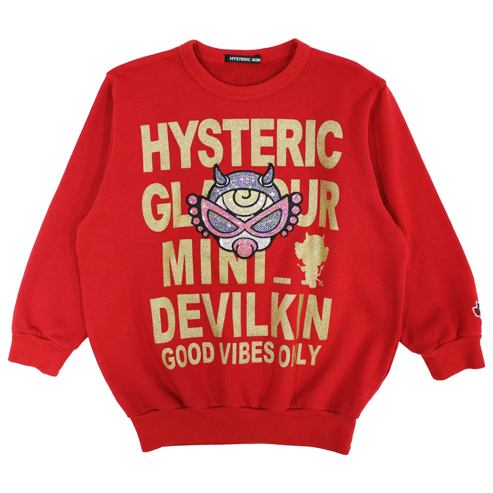 Hysteric Mini Direct Web HystericMini スパンコール DEVILKIN 裏毛