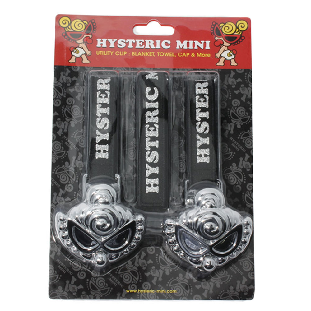 Hysteric Mini Direct Web MY FIRST HYSTERIC MY FIRST HYSTERIC クリップ2個セット(FREE  ブラック): MFHマイファーストヒステリック- Official Online Store