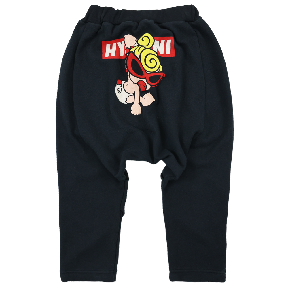 Hysteric Mini Direct Web Hystericmini BOX LOGO 7分丈 裏毛サルエル