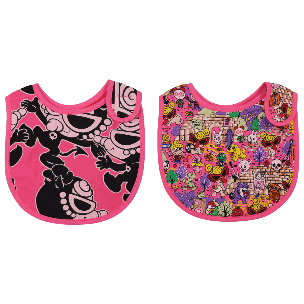 Hysteric Mini Direct Web MY FIRST HYSTERIC [BLACK LABEL]スタイ2枚 