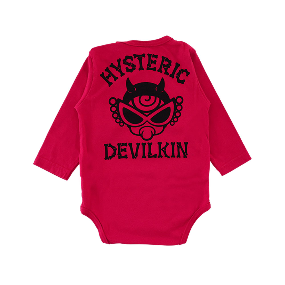 Hysteric Mini Direct Web MY FIRST HYSTERIC DEVILKIN 長袖ロンパース(80cm レッド): MFHマイファーストヒステリック- Official Online Store - Hysteric Mini Direct Web MY FIRST HYSTERIC DEVILKIN 長袖ロンパース(80cm レッド): MFHマイファーストヒステリック- Official Online Store -