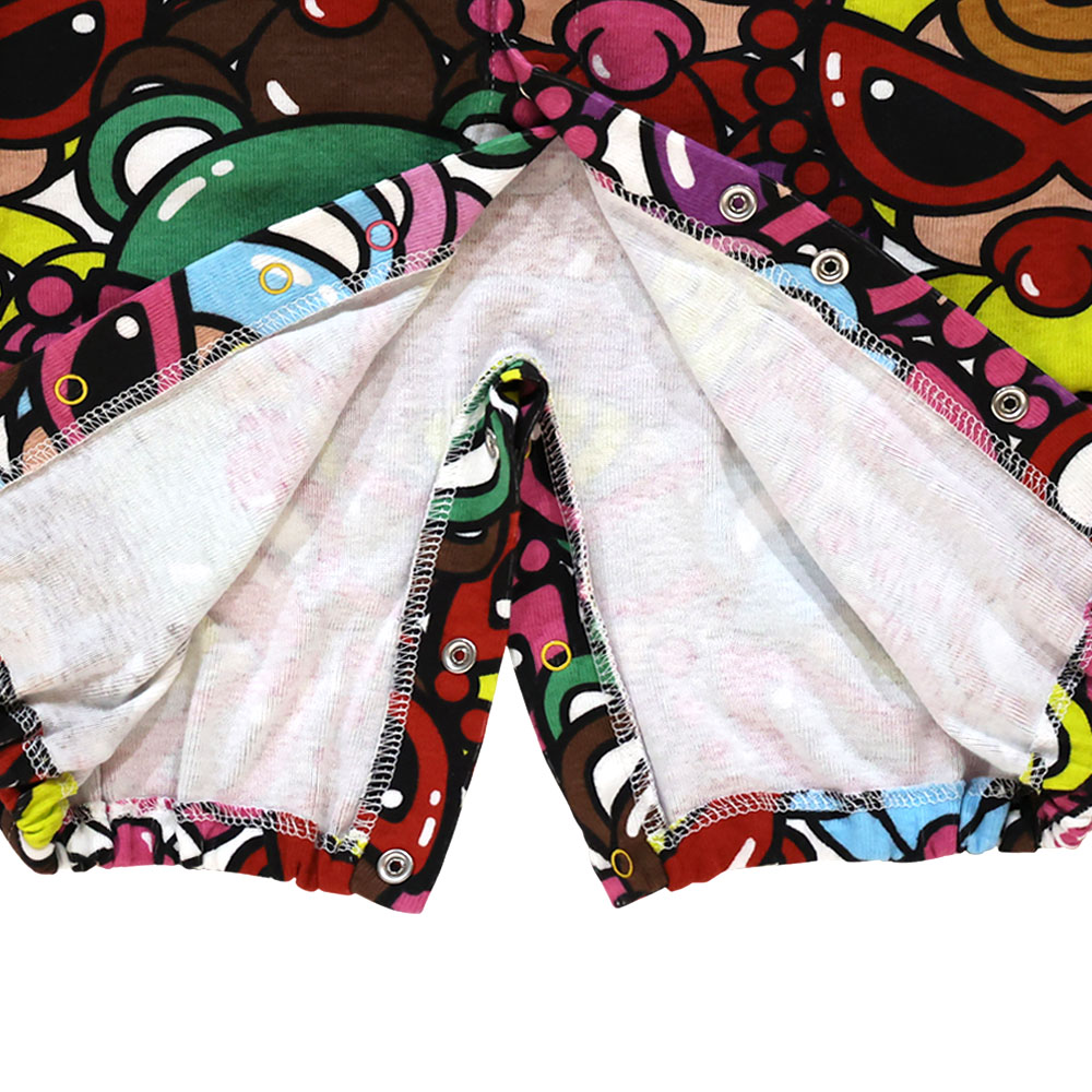 ロンパース・カバーオール HYSTERICMINI teddy 2WAYALL HYSTERICMINI teddy 2WAYALL