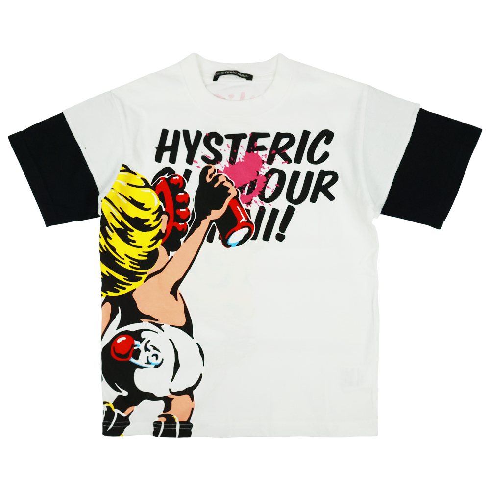 Hysteric Mini Direct Web Hystericmini TAGGING MINI重ね着風 半袖
