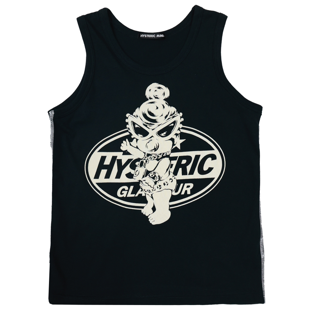 Hysteric Mini Direct  Hystericmini HG MINI DOLL タンクトップ(140cm ブラック