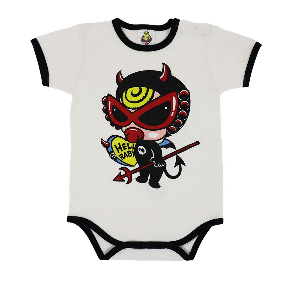 HYSTERIC MINI（ヒステリックミニ）の「DEVILKINロンパース
