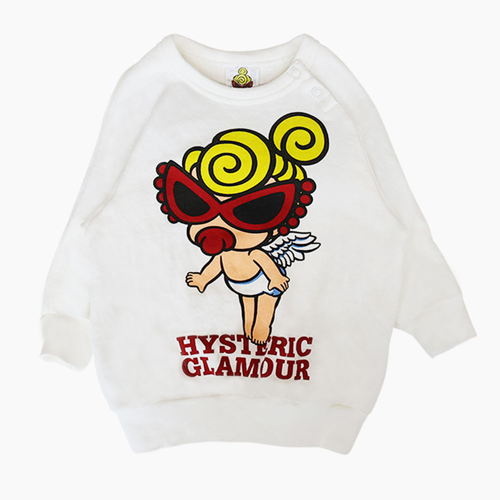 r*☾様 ヒステリックミニ エンジェル ♡ 90 Hysteric Mini Direct Web MY FIRST HYSTERIC ANGEL MINI 裏毛