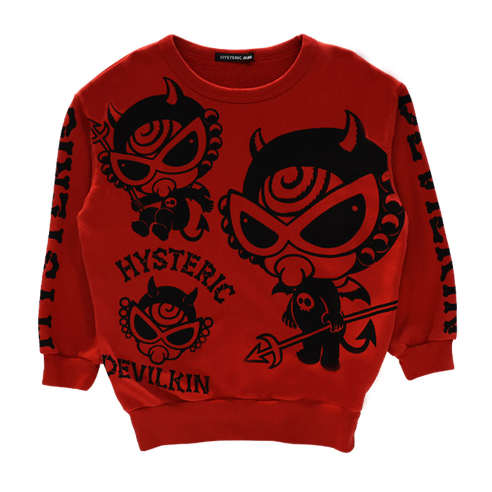 Hysteric Mini Direct Web Hystericmini DEVILKIN 裏毛トレーナー