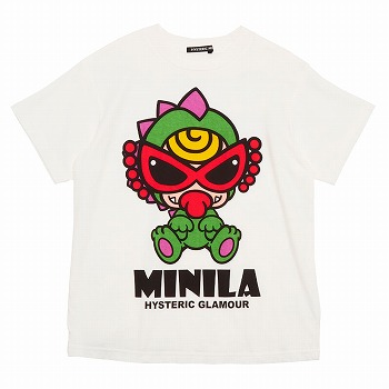 [AUGUST VACATION SPECIAL SALE]Hystericmini　おすわりMINILA半袖Tシャツ