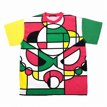 [AUGUST VACATION SPECIAL SALE]Hystericmini　MINI FACE COMPOSITION BIG Tシャツ