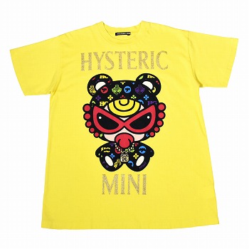 [AUGUST VACATION SPECIAL SALE]Hystericmini　MONOGRAM TEDDY MINI 半袖Tシャツ