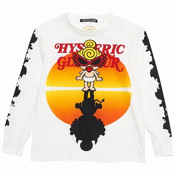 [SALE]Hystericmini　Devil with an angel face長袖Tシャツ