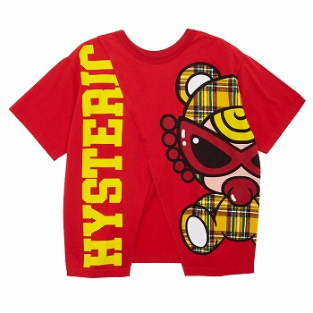 [AUGUST VACATION SPECIAL SALE]Hystericmini　TEDDY MINIリバーシブルＴシャツ