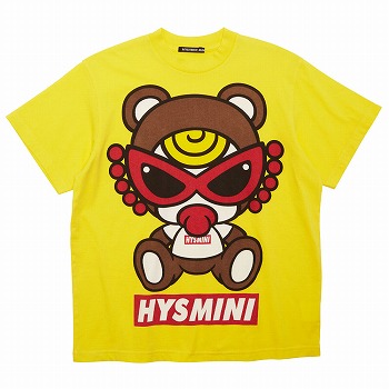 [AUGUST VACATION SPECIAL SALE]Hystericmini　TEDDY MINIxBOX LOGO半袖Tシャツ