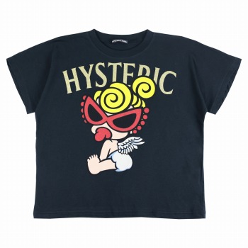 Hystericmini　ANGEL MINI フレンチスリーブTシャツ
