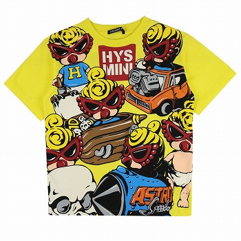 [AUGUST VACATION SPECIAL対象商品]Hystericmini　CAPSULE TOY COLLECTION半袖Tシャツ