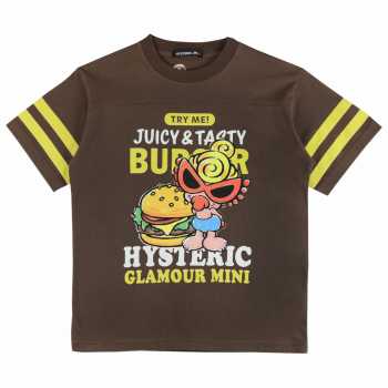 Hystericmini　JUICY＆TASTY BURGER半袖Tシャツ