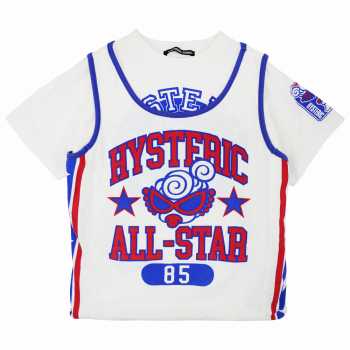 [AUGUST VACATION SPECIAL対象商品]Hystericmini　HYSTERIC ALL STAR 2WAY 着回し半袖Tシャツ