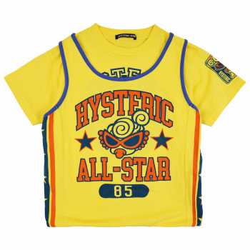 Hystericmini　HYSTERIC ALL STAR 2WAY 着回し半袖Tシャツ