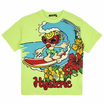 Hystericmini　HYSTERIC SURF CLUB SURF RIDER 半袖Tシャツ