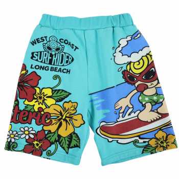 [AUGUST VACATION SPECIAL対象商品]Hystericmini　HYSTERIC SURF CLUB 裏毛 ハーフパンツ