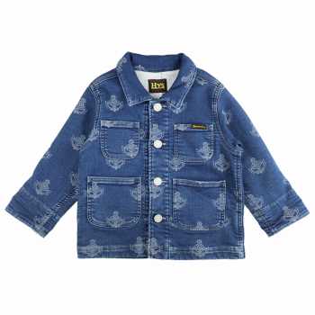 MY FIRST HYSTERIC@MINI FACE WK[h DENIM WPbg