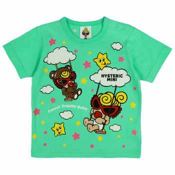 MY FIRST HYSTERIC　MINI&TEDDY SWEET DREAMS BABY 半袖Tシャツ