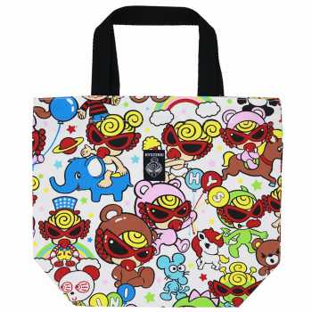 良品❣️HYSTERIC MINI☆ミニちゃんワッペンリバーシブルベスト☆130