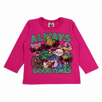 MY FIRST HYSTERIC　ALWAYS GOOD TIMES WITH FRIENDS 長袖Tシャツ