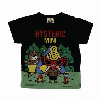 MY FIRST HYSTERIC　HYSTERIC CAMP MINI 半袖Tシャツ