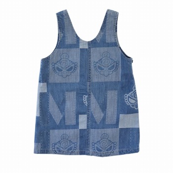 MY FIRST HYSTERIC　PATCHWORK DENIM ジャガード 前後リバーシブル ワンピース