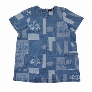 Hystericmini　PATCHWORK DENIM JQ ワンピース