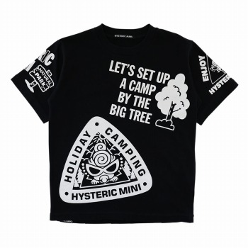 Hystericmini　CAMP MINI COLLAGE 半袖Tシャツ