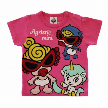 MY FIRST HYSTERIC　HAPPY NAPPY 半袖Tシャツ