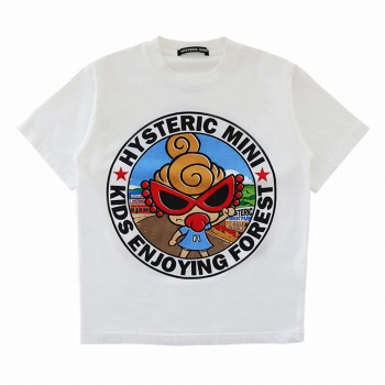 Hystericmini　LET'S EXPLORE WITH MINI 半袖Tシャツ