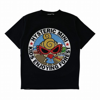 Hystericmini　LET'S EXPLORE WITH MINI 半袖Tシャツ