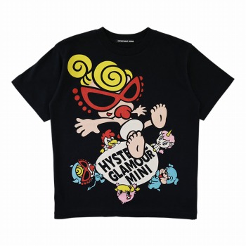 Hystericmini　JUMP HIGH TO THE SKY 半袖Tシャツ