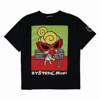 Hystericmini　SELFISH BABY ROCK'N ROLL 半袖Tシャツ